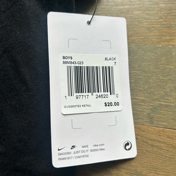 NWT Nike Boys Shirts size 7 - Picture 4 of 4